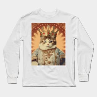 Royal Feline Majesty Long Sleeve T-Shirt